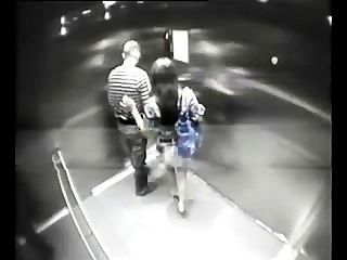 Stranger Fucks Girls In Elevator