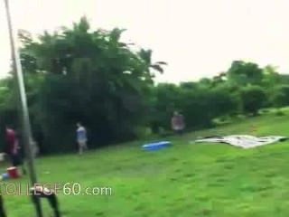 Young Fetching Couple Fucking In Outdoor