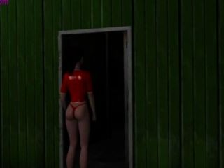 3d Red Hot Girl Gets Fucked By Creature