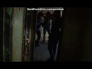 Woman Caught And Fucked In An Abandoned House